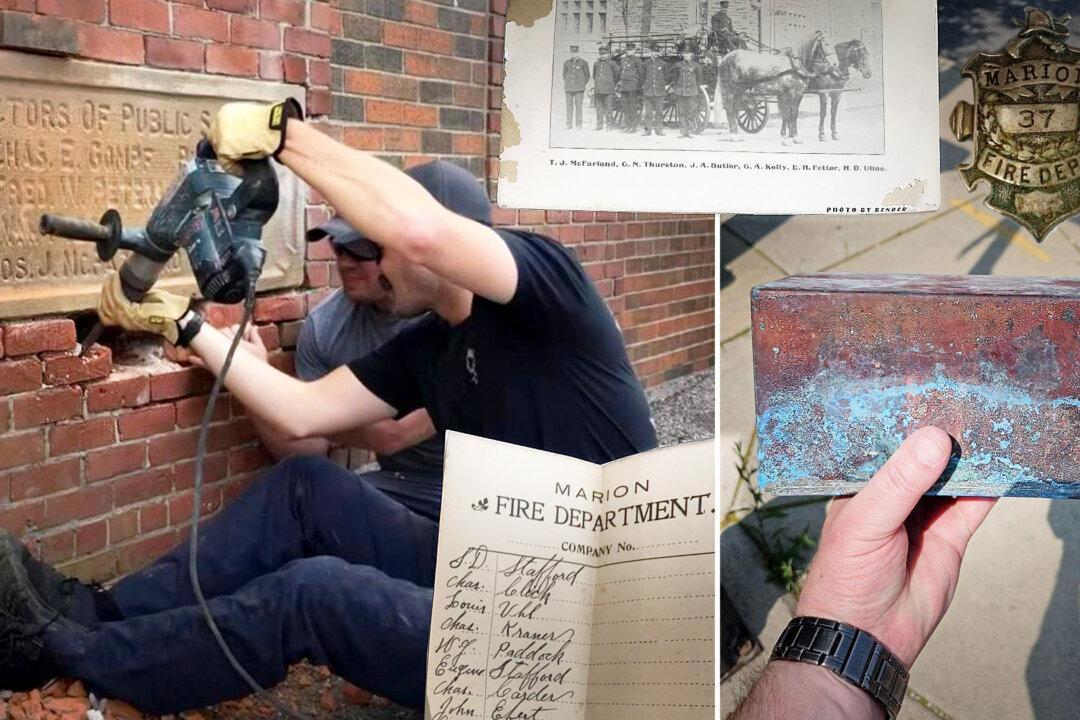 Firefighters Unearth 118-Year-Old Time Capsule From Fire Station Demolition—Here’s What Was Inside