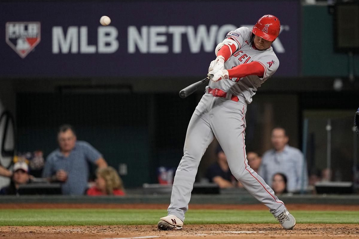Ohtani Gets the Win, Ties for the MLB HR Lead as the Angels Beat the Rangers 5–3