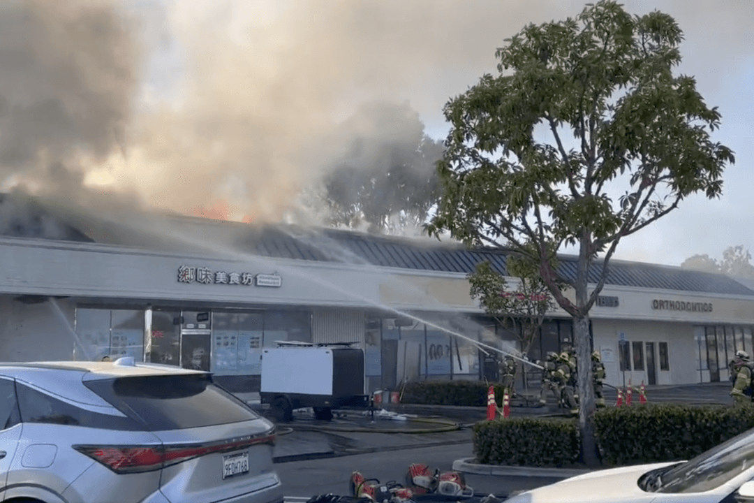 3-Alarm Fire Engulfs Restaurant at Irvine Strip Mall