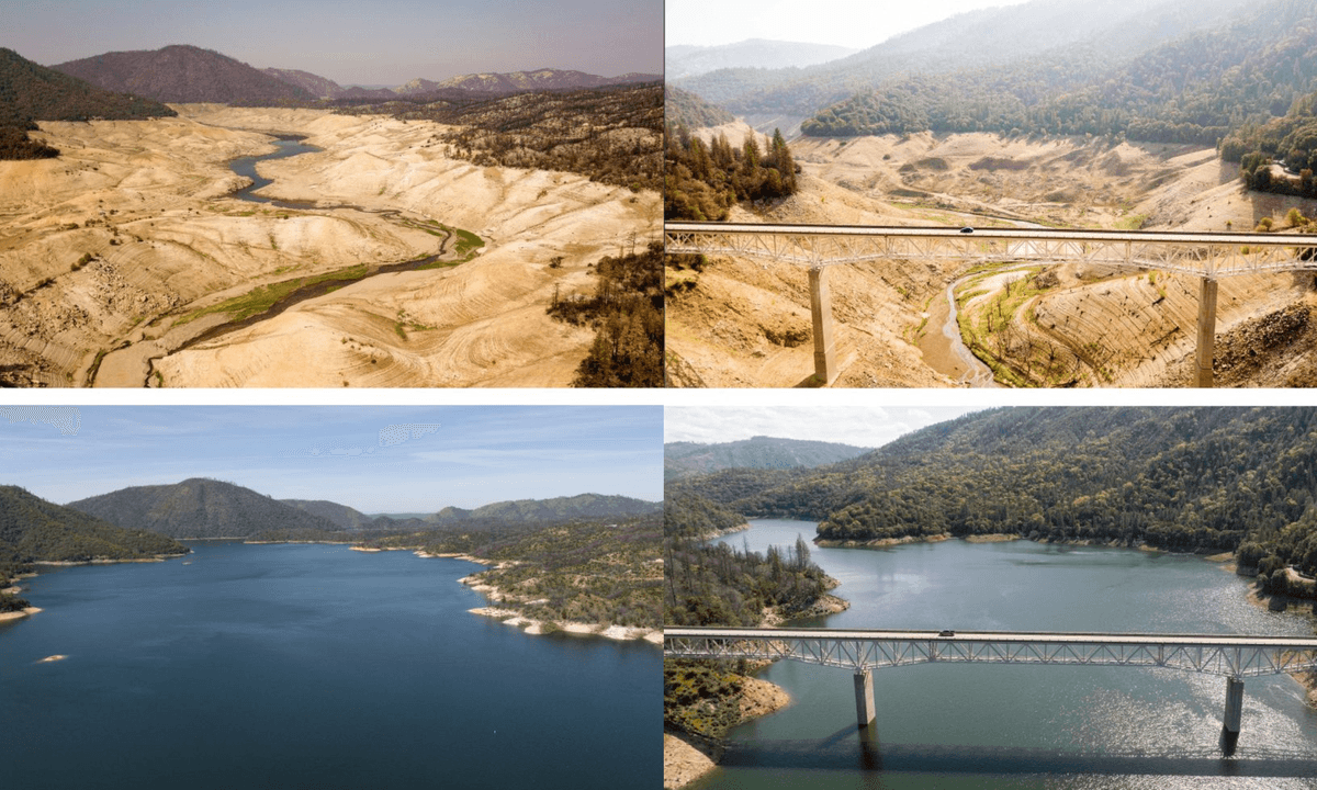 California Drought Is Over, Major Reservoirs Overflowing