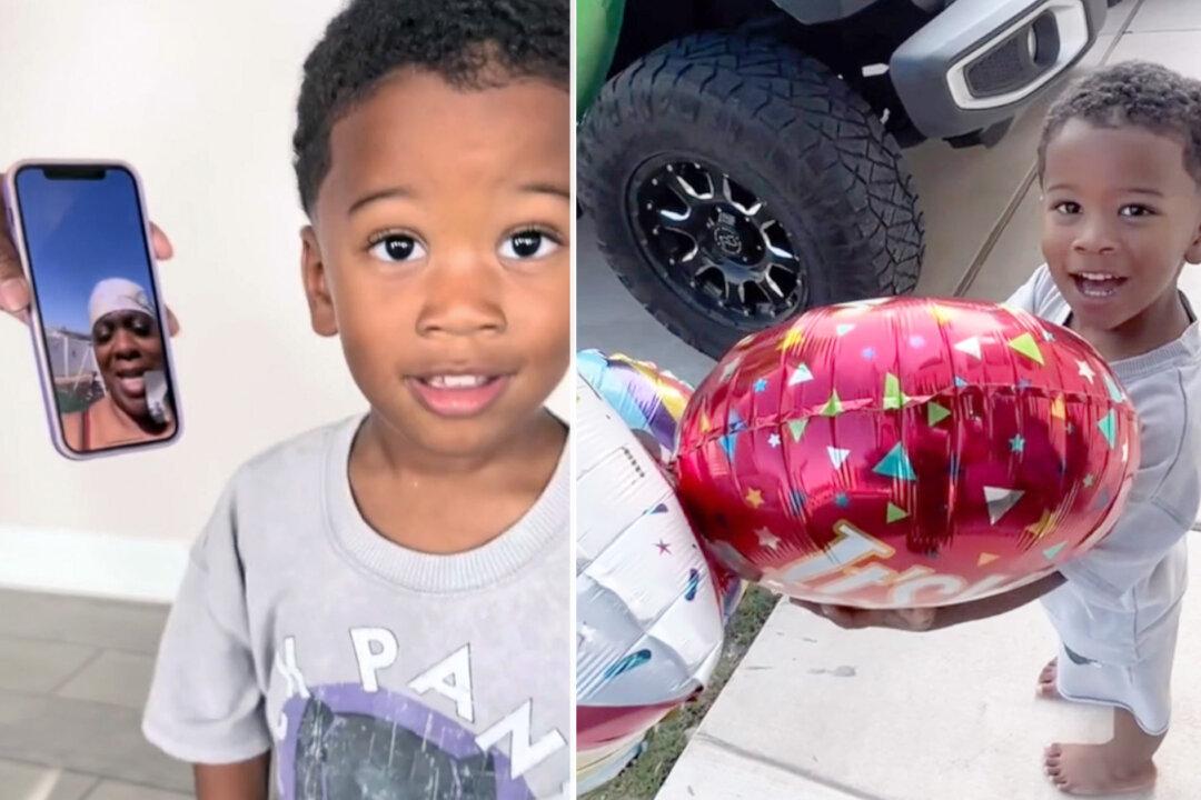 Grandma From California Comes Up With a Creative Way to Send Balloons Across States for Grandson’s Birthday
