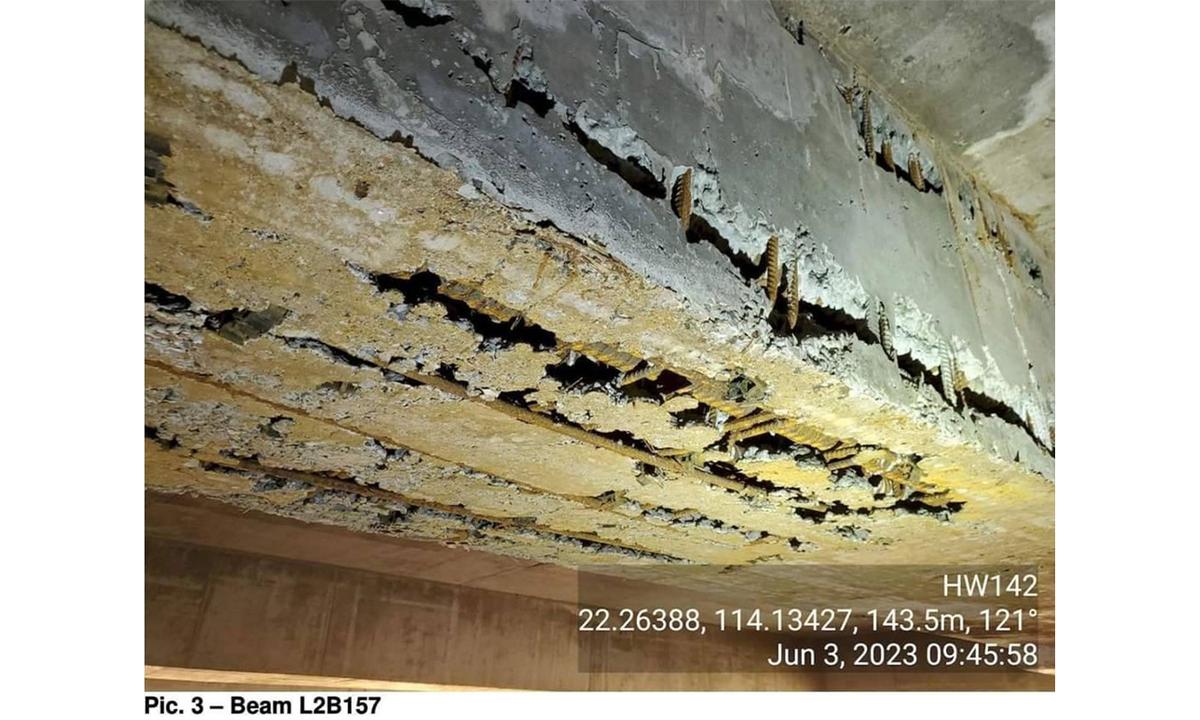 Hong Kong University Construction Site Reveals Faulty Concrete Columns and Beams