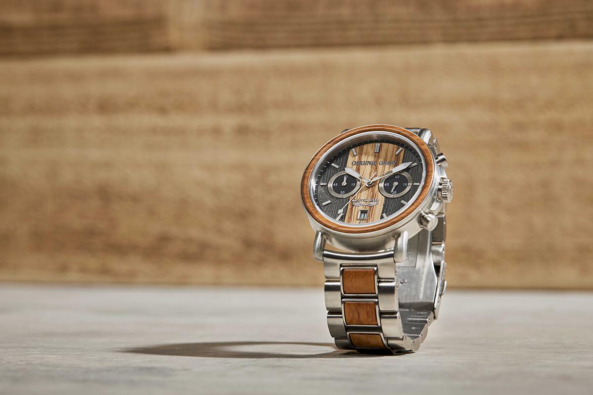 This Veteran-Owned Company Makes Watches From Whiskey Barrels