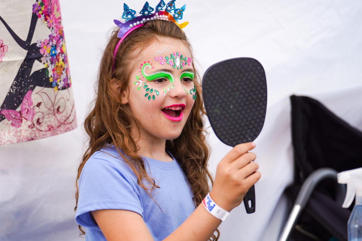 The America the Beautiful Festival in Deerpark, N.Y., on July 2, 2023. (Samira Bouaou/The Epoch Times)