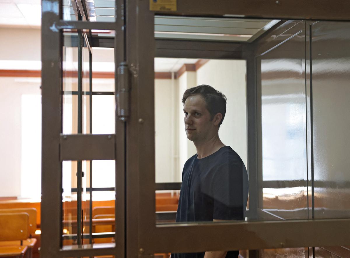 Putin ‘Not Ruling Out’ Prisoner Swap for US Reporter Evan Gershkovich