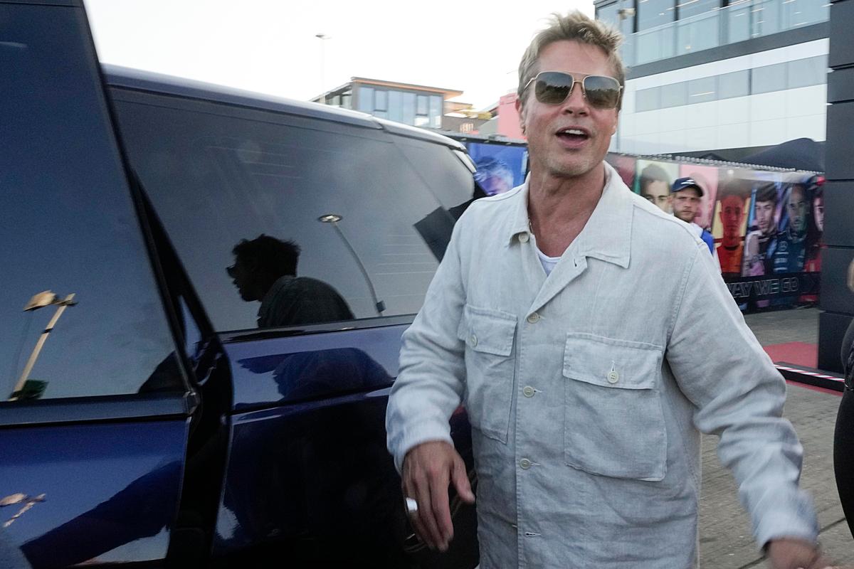 F1 Welcomes Brad Pitt but Is Wary of Protesters at British Grand Prix