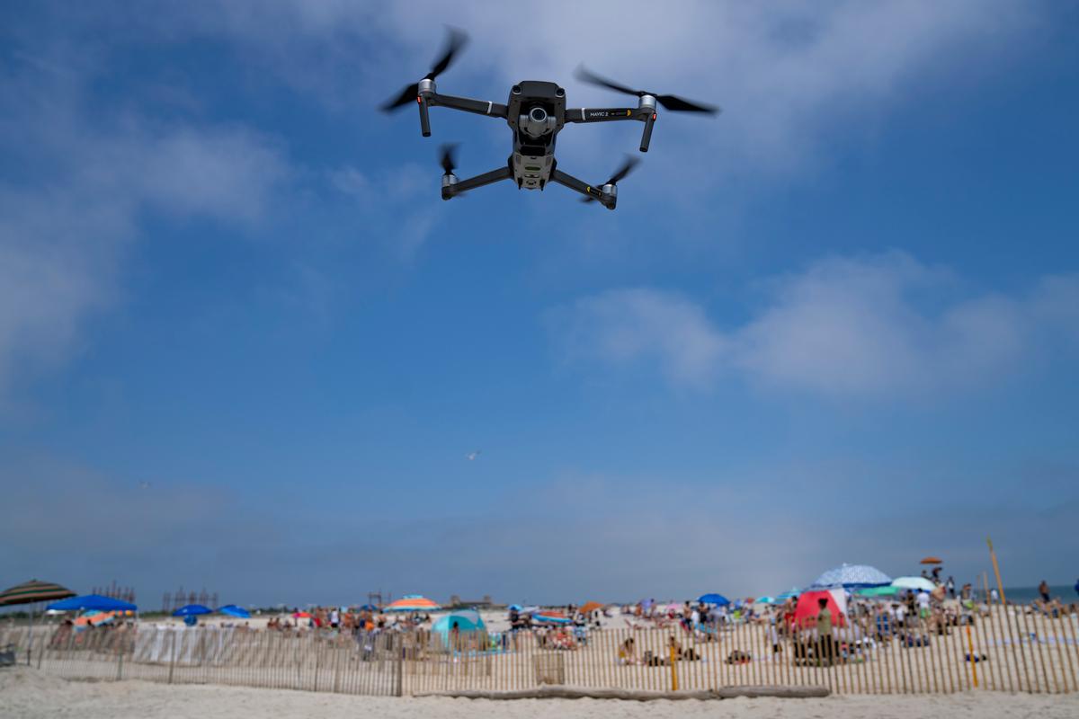 New York to Deploy Shark Monitoring Drones to Beaches Amid Rise in Attacks
