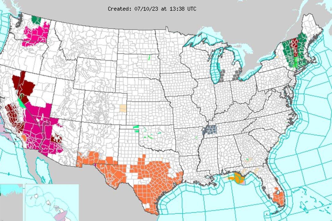 Federal Agency Issues Weather Warning for Millions as State of Emergency Declared