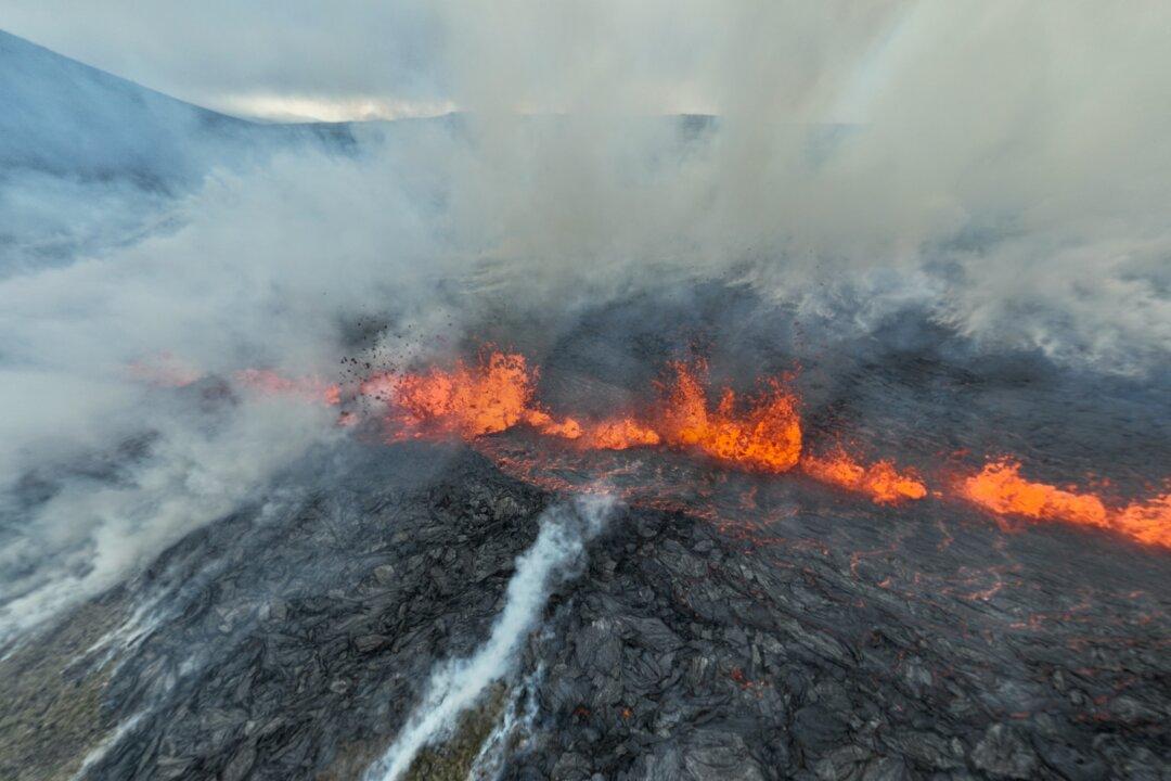 Icelandic Volcano Erupts Near Capital