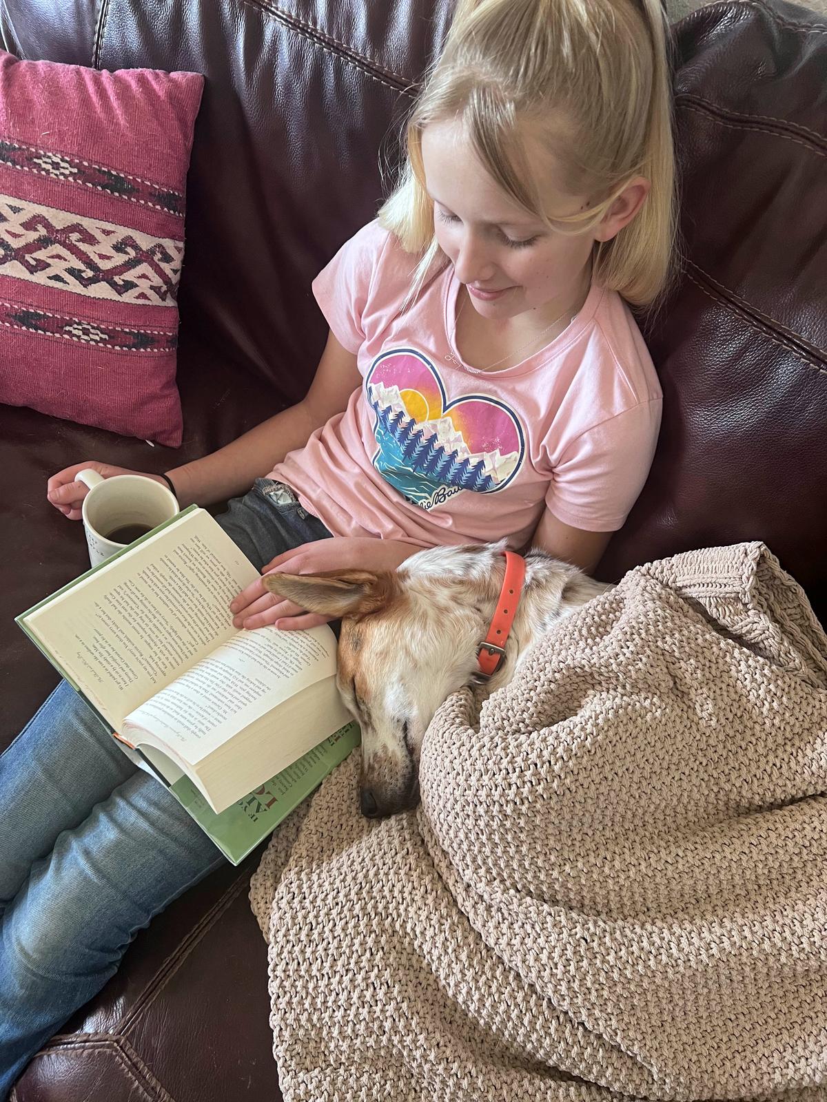 Jill Winger says cutting out TV has helped her kids develop a love for reading and has even improved their concentration and focus. (Courtesy of <a href="https://www.theprairiehomestead.com/">Jill Winger</a>)