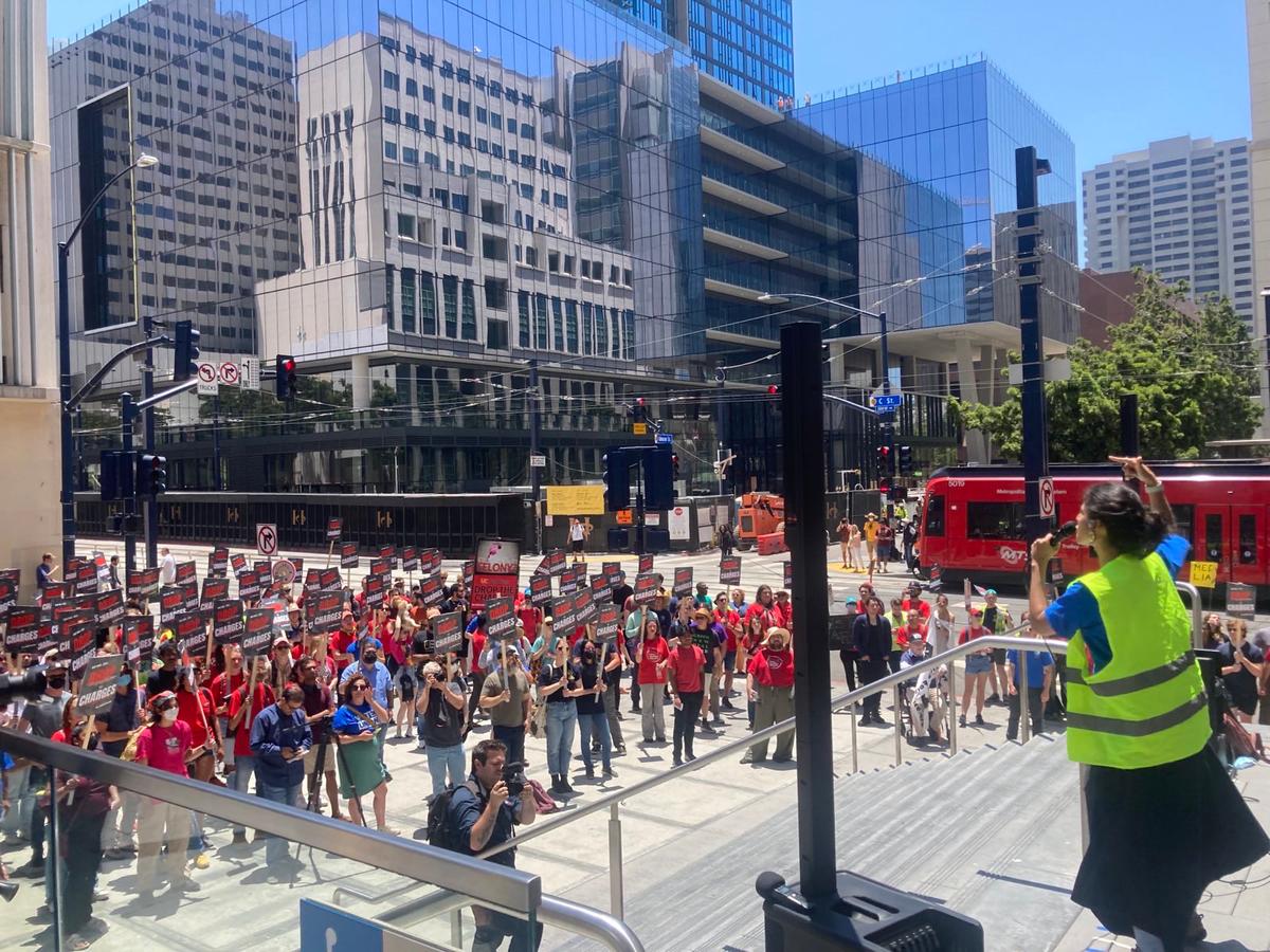 UC San Diego Student Workers Accused of Defacing Walls Using ‘Materials Other Than Chalk’