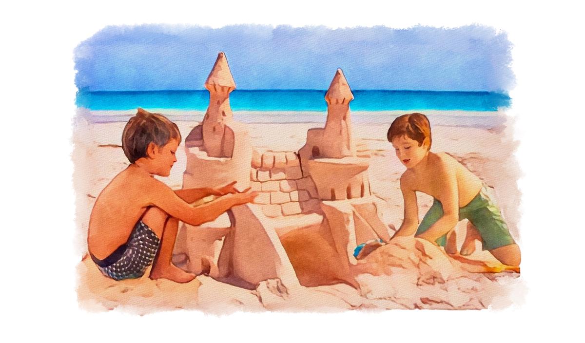 Sand Castles and Sharks’ Teeth