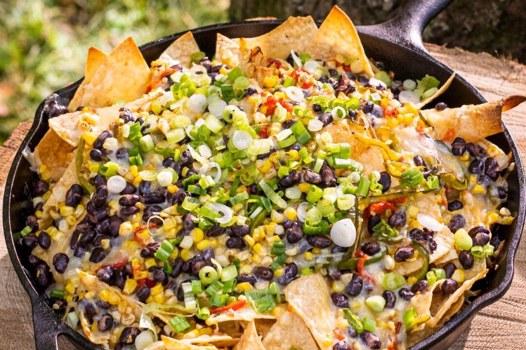 This Cheesy, Smoky Plate of Nachos Will Brighten up Any Cookout