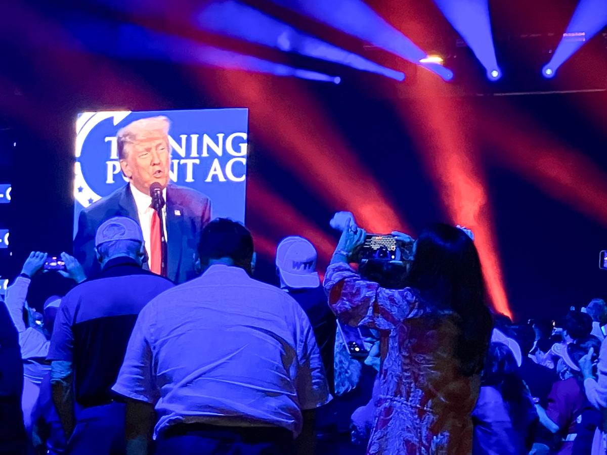 Trump Tells Packed House: Leaving ‘Easy’ Life Was Worth It