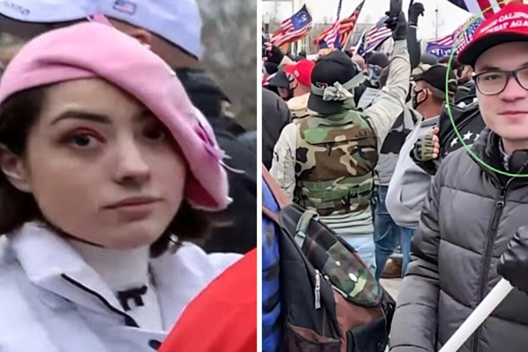 ‘Pink Beret’ Husband Charged With Jan. 6 Crimes at US Capitol