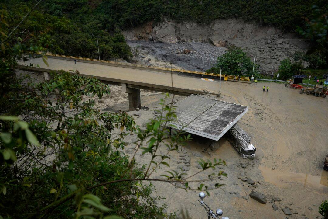 A Mudslide in Colombia Kills at Least 14 People and Blocks a Crucial Highway