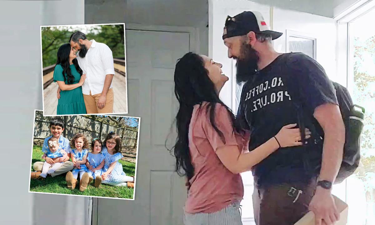 ‘A Godly Marriage’: Mom of 5 Greets Husband at the Door Every Day, Her Small Act Impacts Him So Much