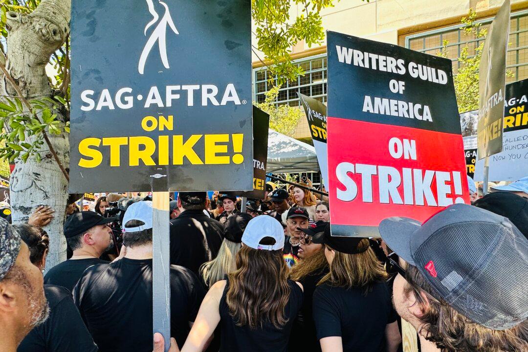 Striking Actors, Writers Swarm Hollywood in Massive Solidarity March