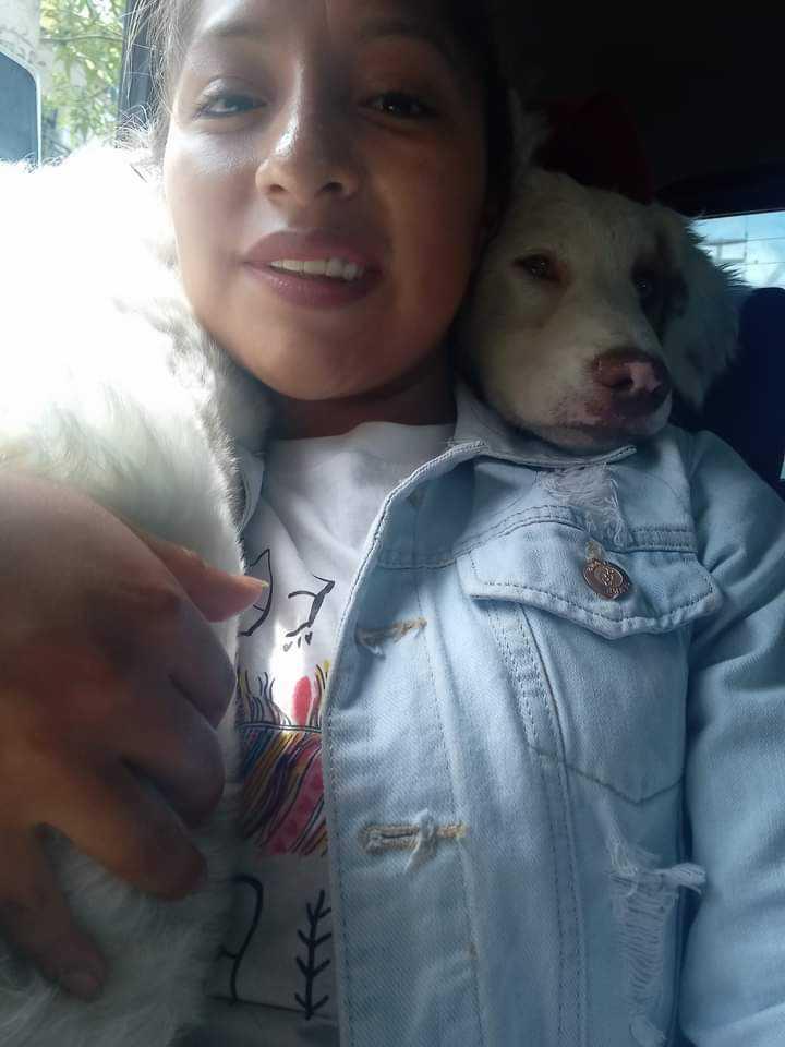 Ms. Chinchay with Oso. (Courtesy of <a href="https://www.facebook.com/fannyproduccionesperu/">Fanny Producciones Oficial</a>)
