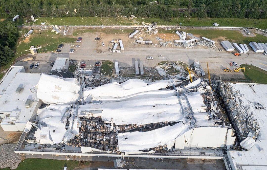 Tornado Heavily Damages Pfizer Pharma Plant in North Carolina