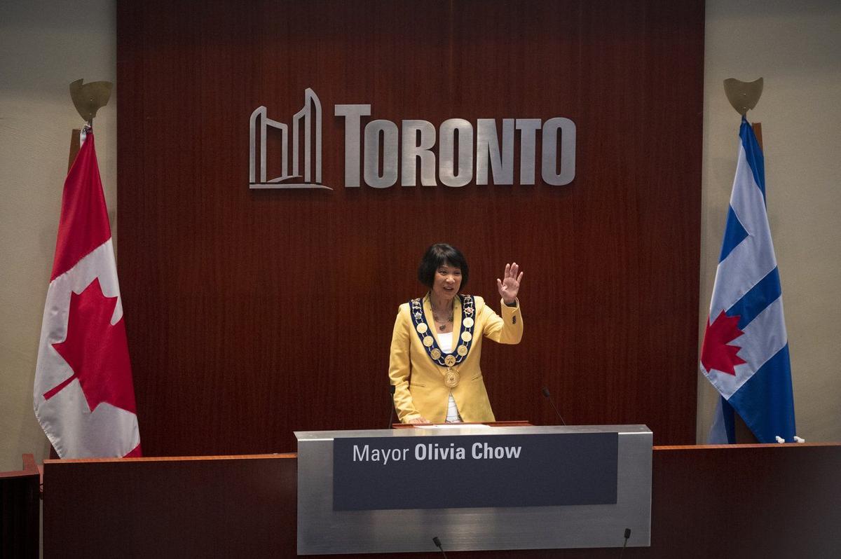 Democracy Groups Concerned About Toronto Mayor Chow’s Meetings With Beijing-Aligned Groups
