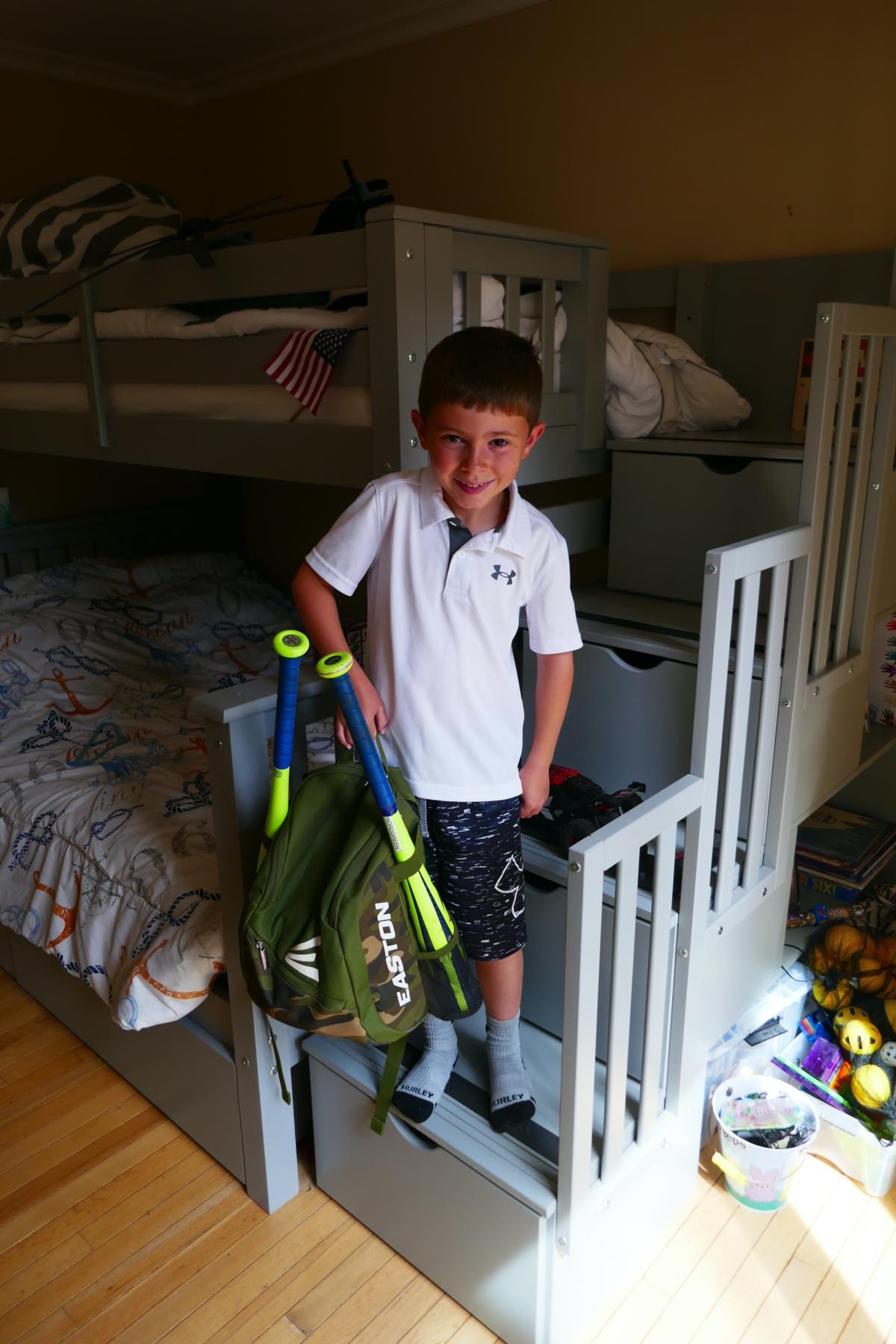 H.N. in his room in Scotts Valley, Calif., on July 16,2023. (Steve Ispas/The Epoch Times)