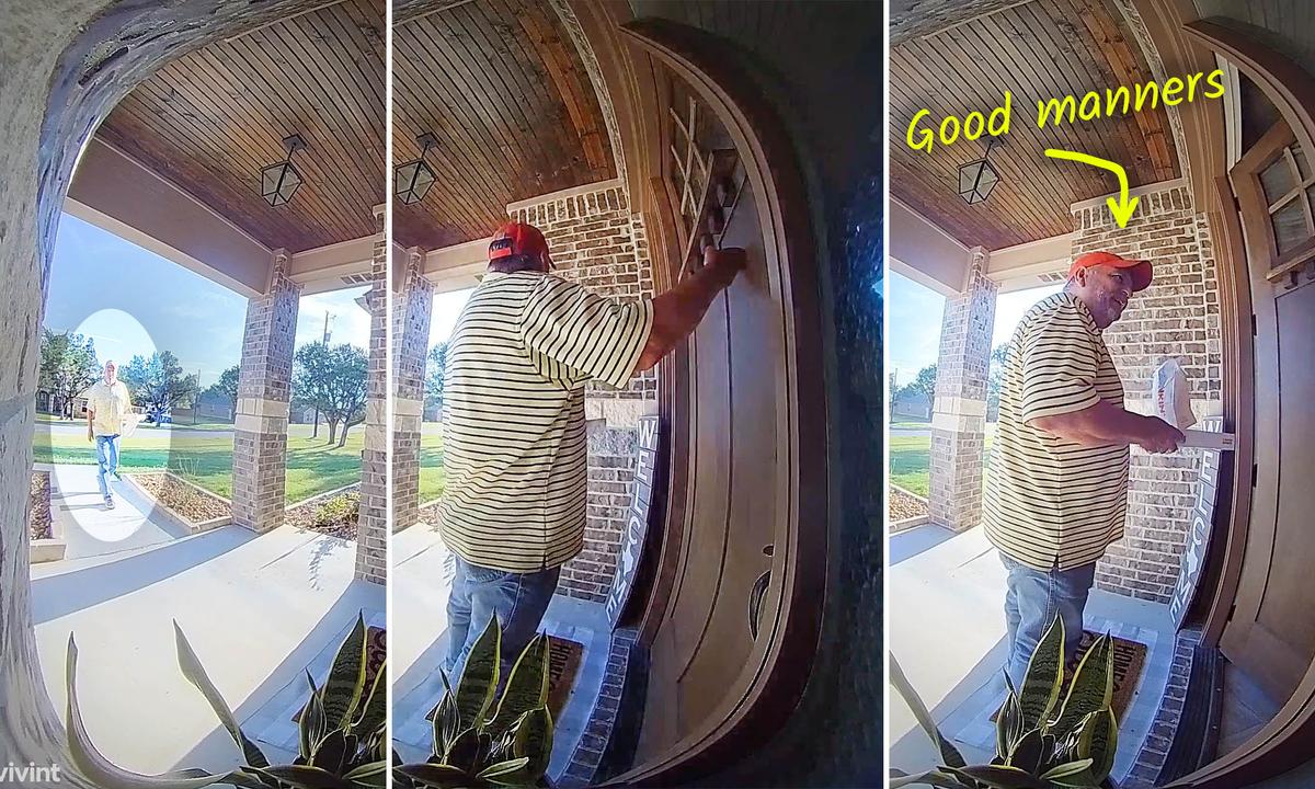 VIDEO: Kind DoorDash Driver Restores Woman’s Faith in Humanity With His Manners After Rude Driver