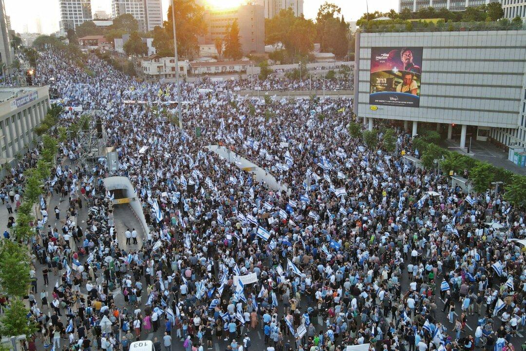 Israel’s Netanyahu Hospitalized as Thousands Protest Judicial Overhaul Plan Ahead of Key Vote