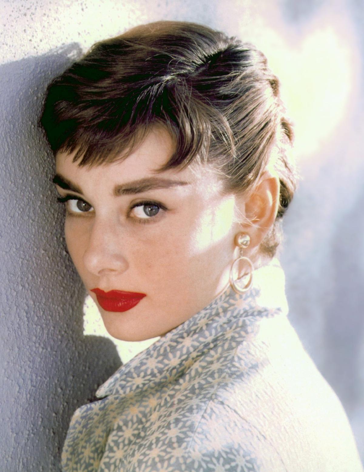 Old Hollywood stars, like Audrey Hepburn, were masters of the classic red lip. (The Hollywood Archive)