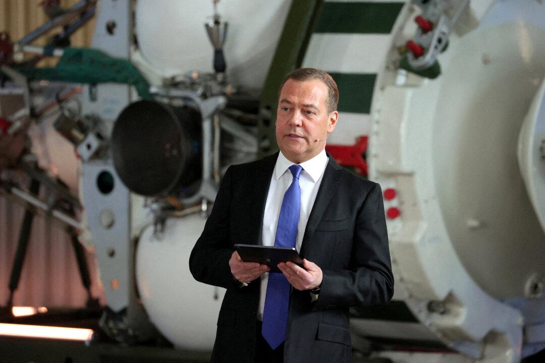 Russia’s Medvedev: We'd Have to Use a Nuclear Weapon If Ukrainian Offensive Was a Success