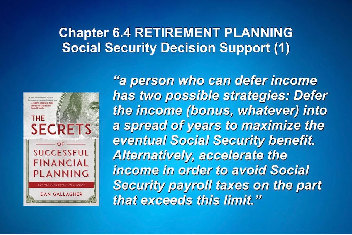 The Secrets of Successful Financial Planning: Inside Tips From an Expert (Part 6.4)