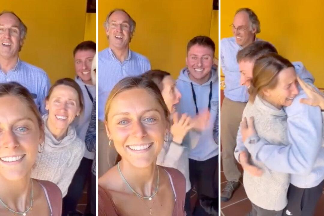 Video Captures a Mom’s Tears of Joy as Beloved Army Son Surprises Her on a Family Vacation