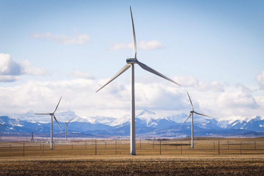 Alberta’s 4,481 Megawatts of Wind Power Produced Only 3 MW Monday Night, 2 Tuesday Morning