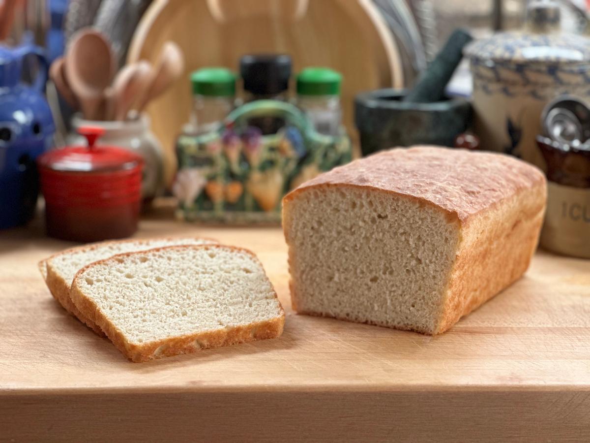 Super Soft No-Knead White Sandwich Bread