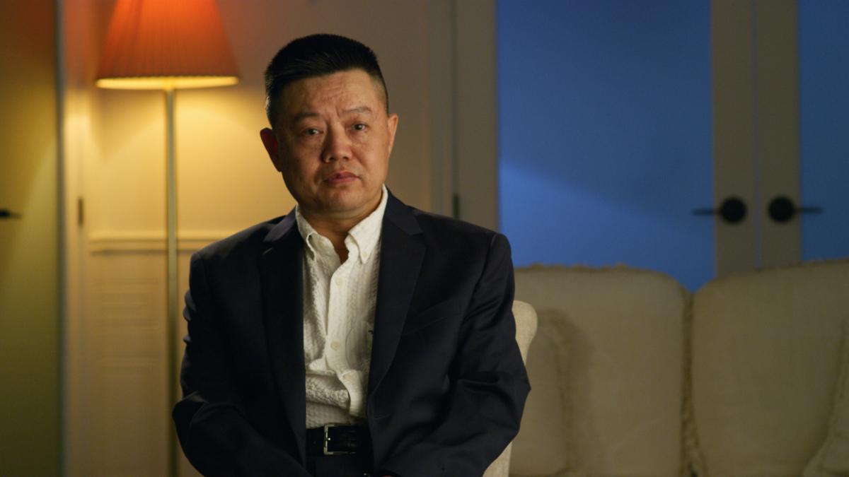 Zheng Zhi during an interview in Toronto on July 31, 2023. (Yi Ling/The Epoch Times)