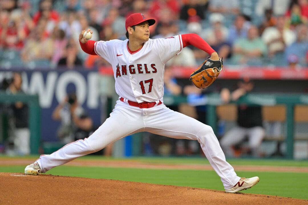 Shohei Ohtani Gets His 10th Mound Victory of the Season in the Angels’ 4–1 Win Over the Giants