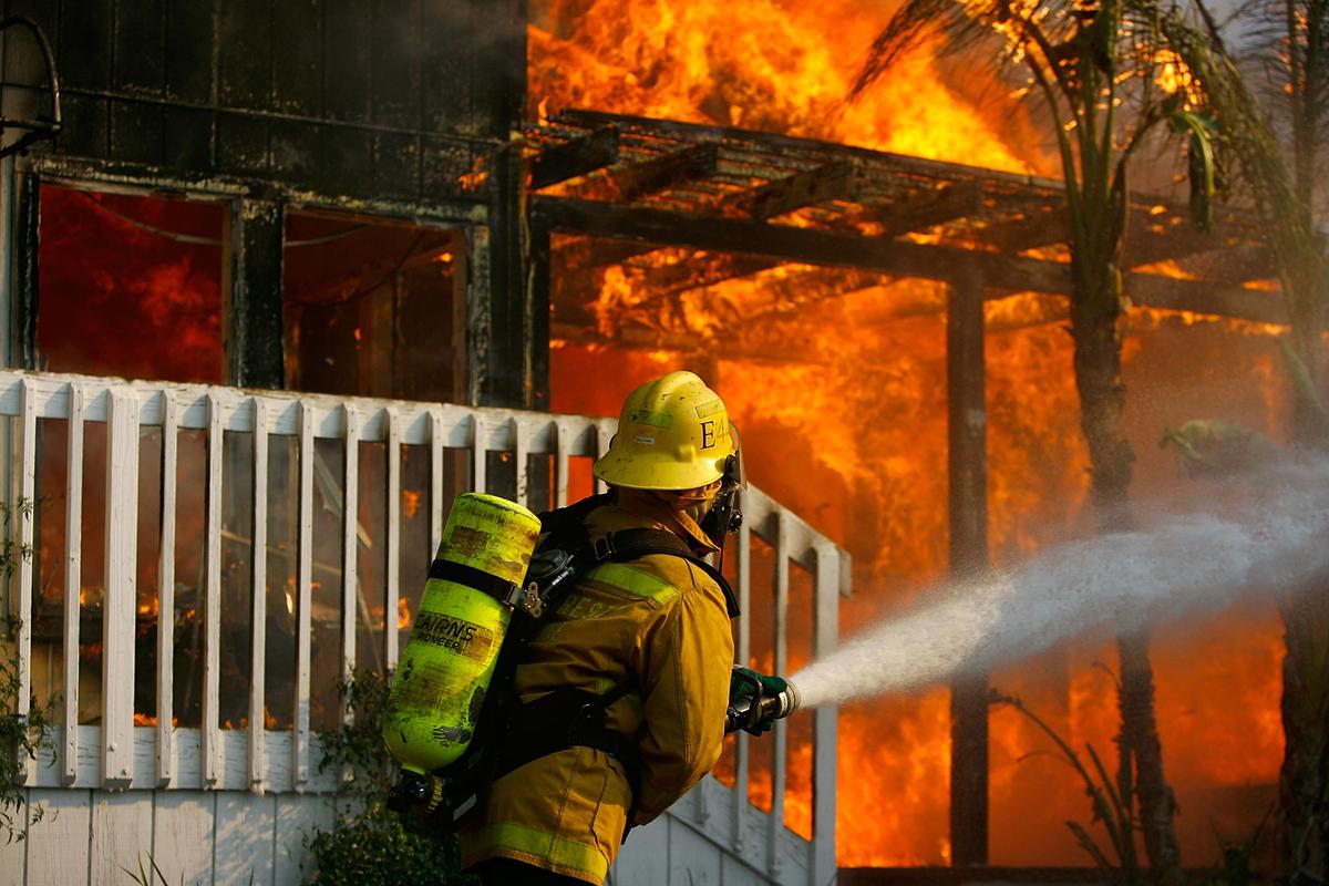 Wildfire Risk Threatens Nearly 1.3 Million Homes in California