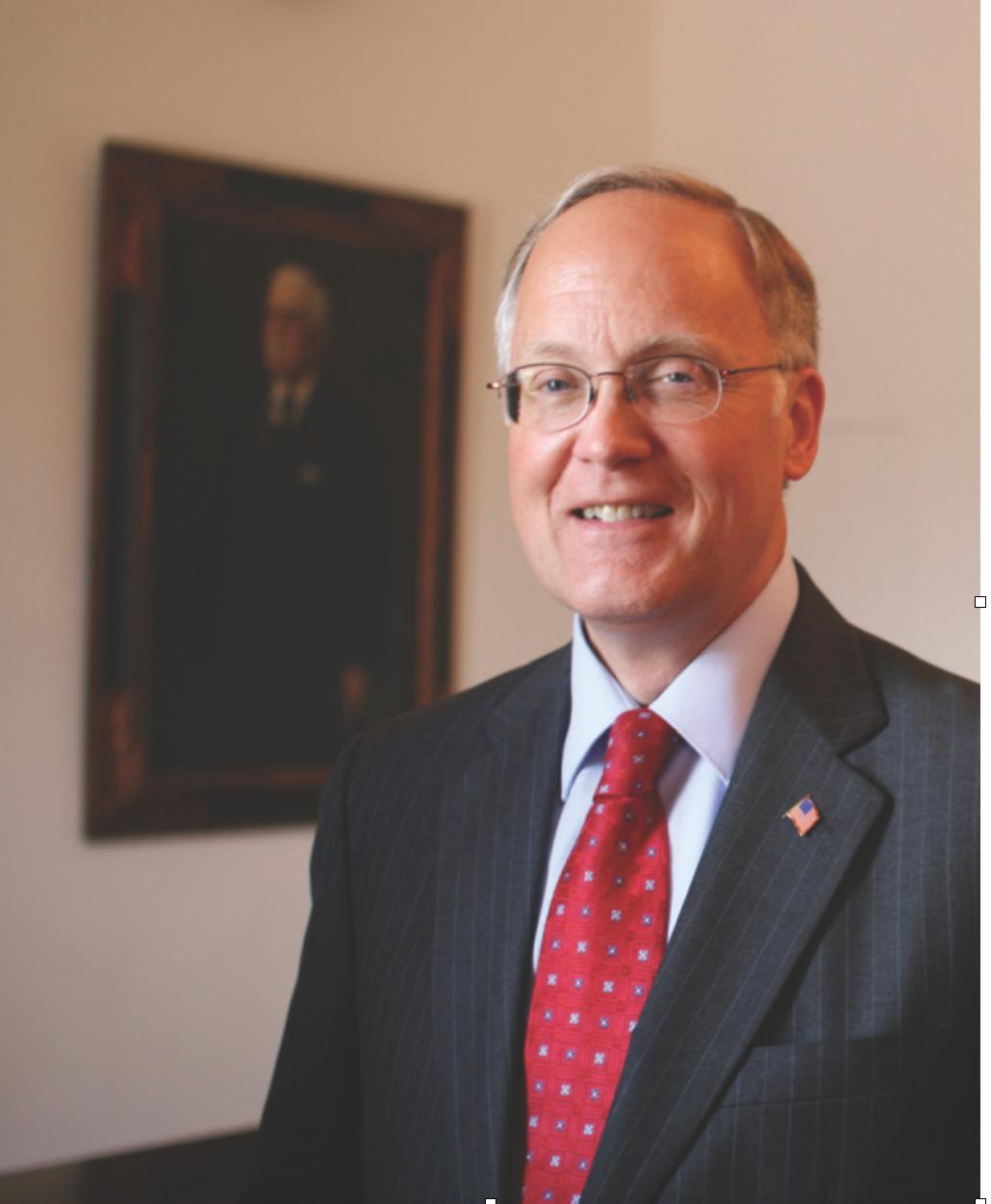 James Douglas, a former Republican governor of Vermont, speaks for the family of previous Vermont governor John A Mead, M.D., who died in 1920. (Courtesy of James Douglas)