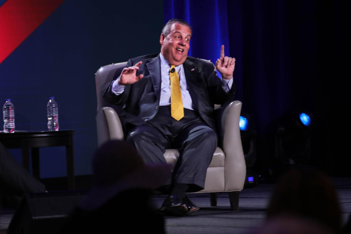 Christie Discusses Policy and Trump