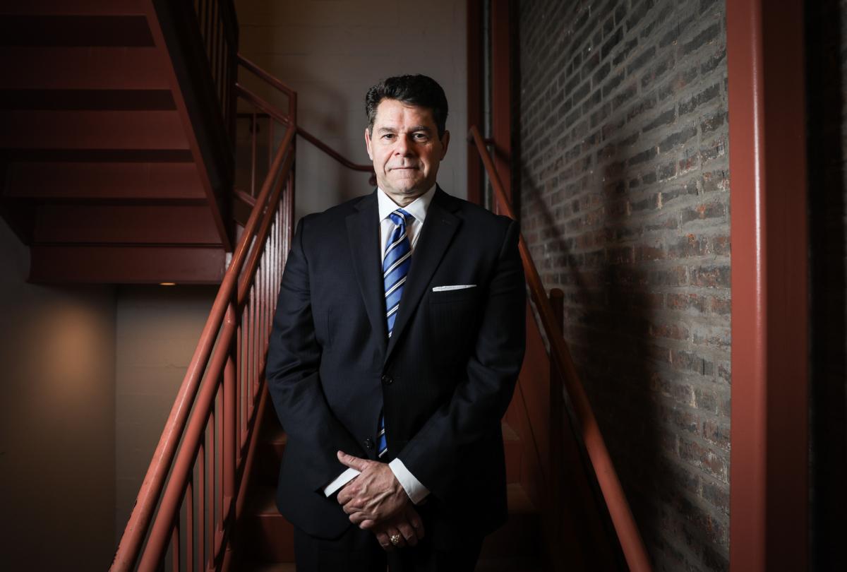 Casey Fleming, Chairman and CEO of the intelligence consulting firm, BlackOps Partners. (Samira Bouaou/The Epoch Times)