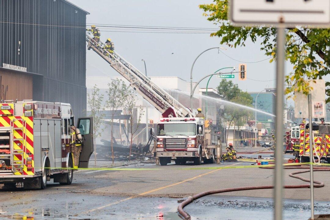 Large Explosion in Prince George, BC, Sends Three to Hospital