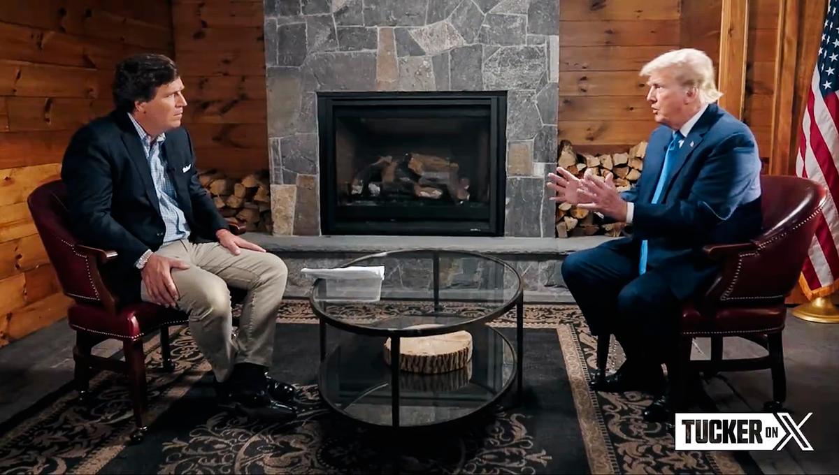 Trump Challenges Political Orthodoxies in Tucker Carlson Interview