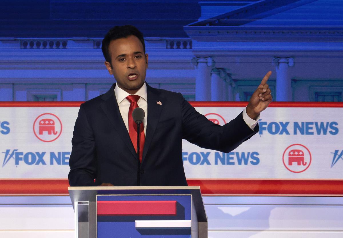 Ramaswamy Says Trump Targeted by ‘Un-American’ Espionage Act