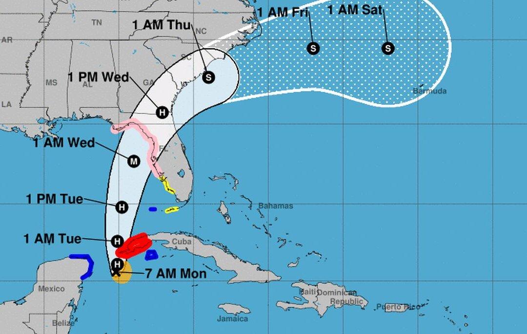 DeSantis Declares Widespread Emergency as Hurricane Forecast to Hit Florida