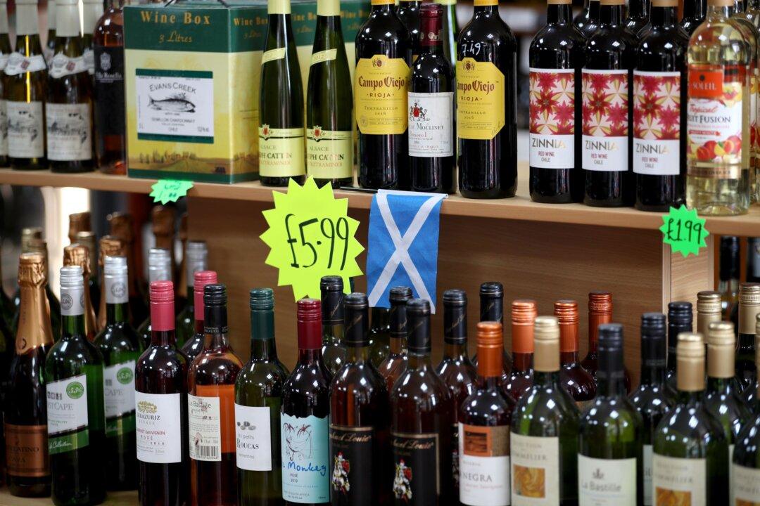 Alcohol Deaths in Scotland Rise to 14-year High