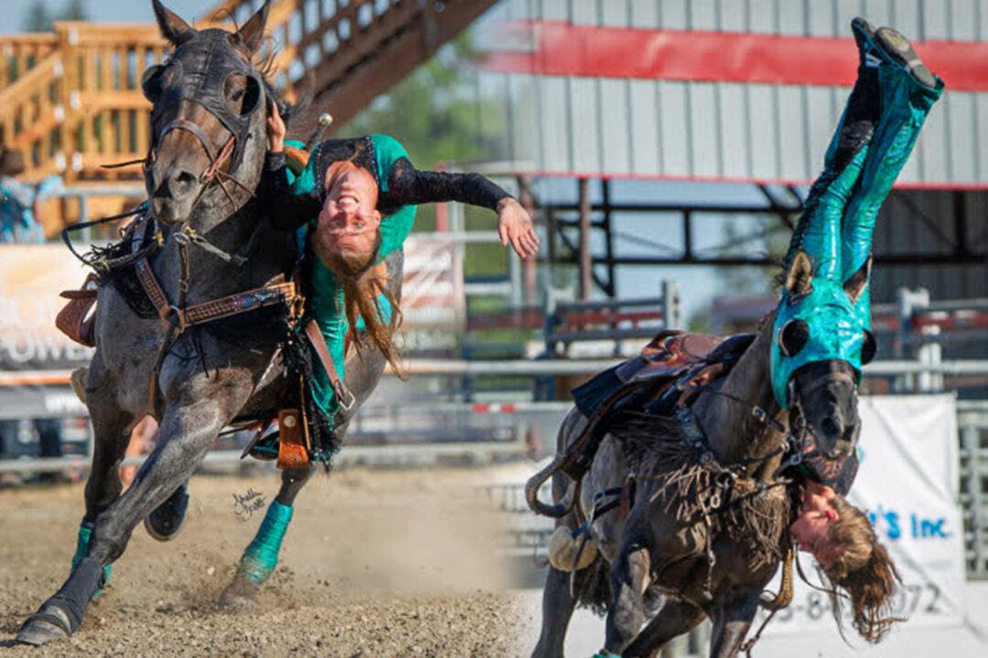 ‘I Can’t Imagine Doing Anything Else’: Trick Rider Wows Audiences With Her Unbelievable Skills