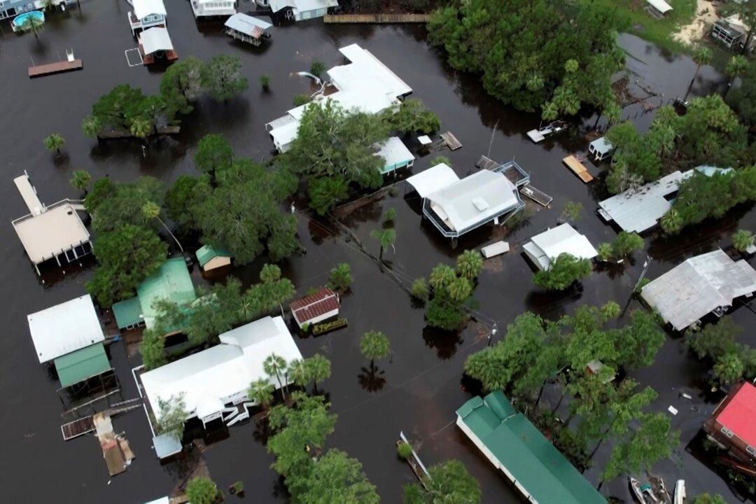 Tropical Storm Idalia Leaves Shredded Homes, Roads Blocked With Powerlines in Florida and Georgia