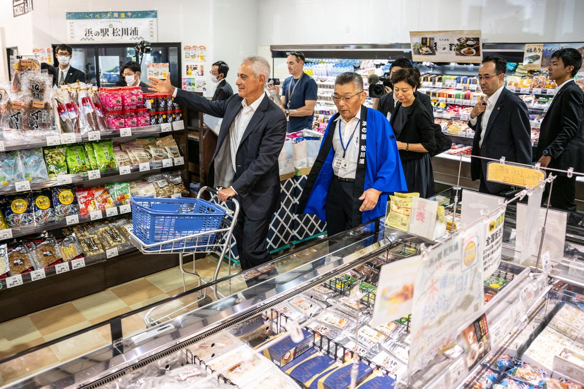 US Envoy Shows Support for Japan Amid Fukushima Water Release Controversy