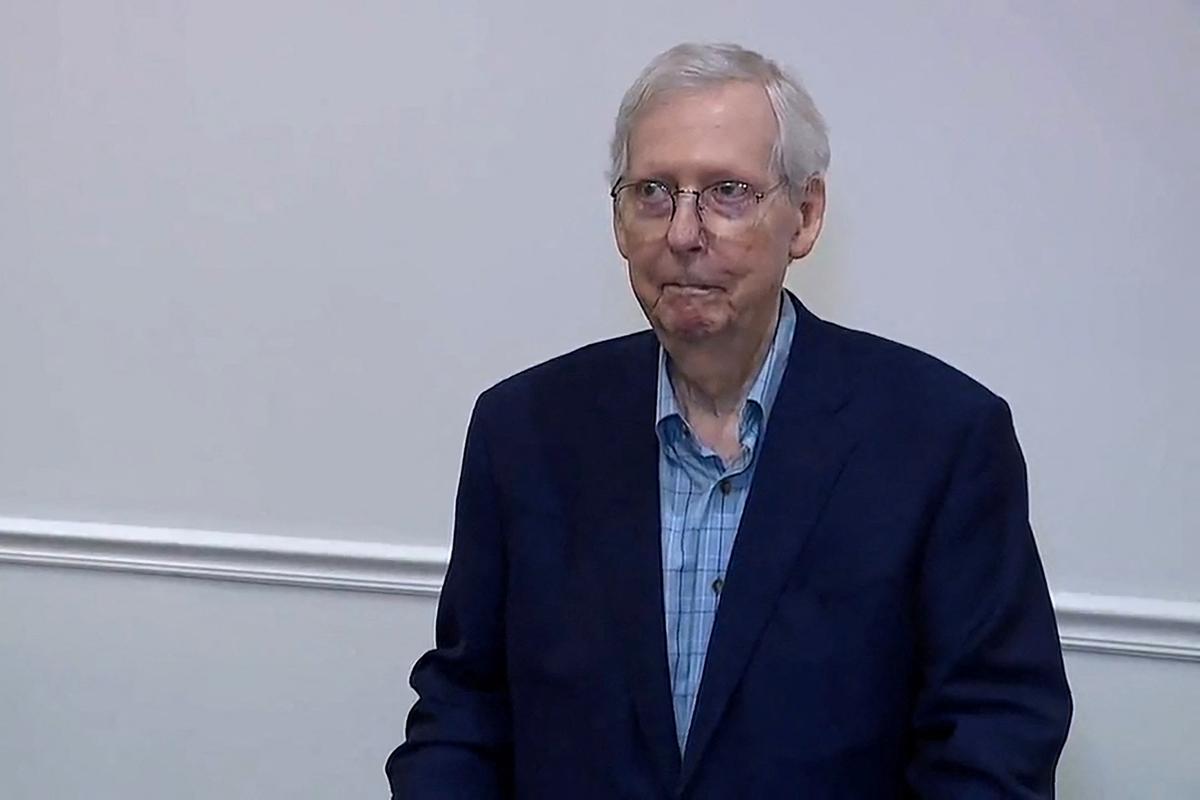 Capitol Doctor Says Sen. McConnell ‘Medically Clear’ 1 Day After Freeze-Up