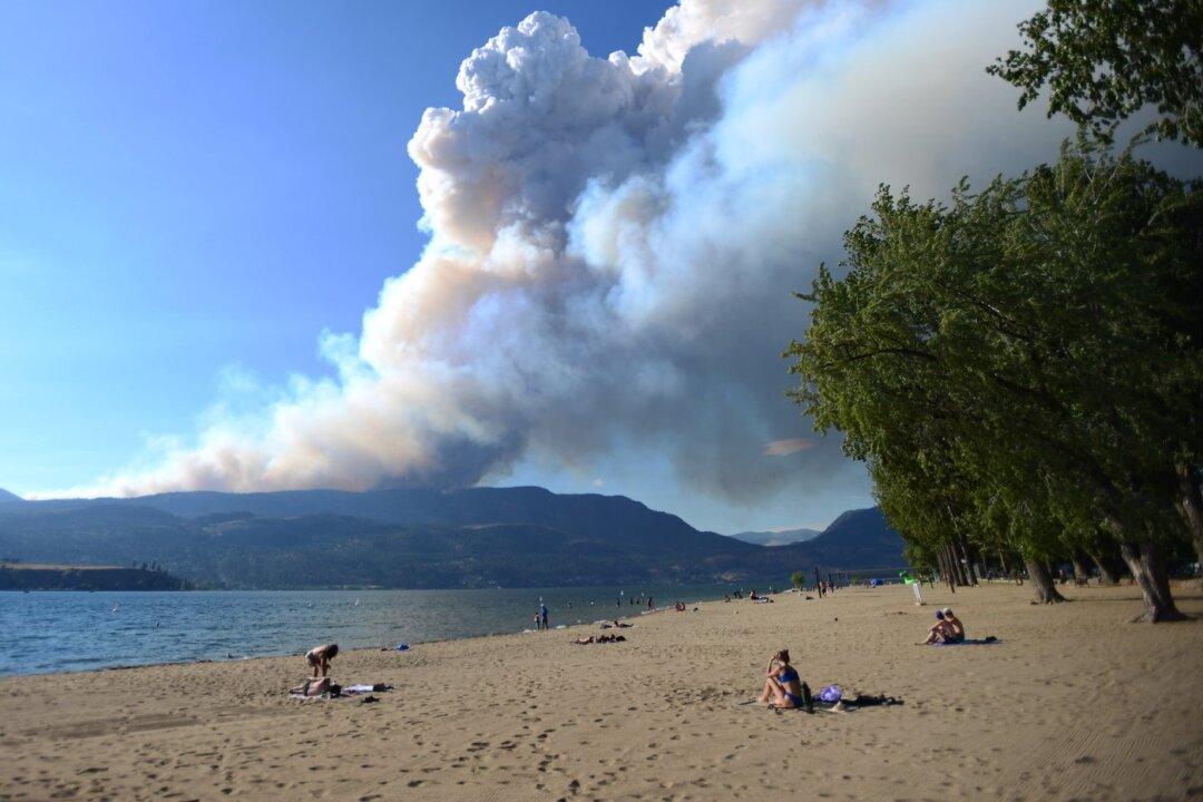 Two Key Fires in Okanagan, BC, Are Under Control, but Winds Pose Challenge to North
